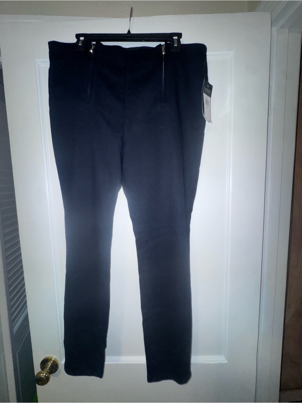 Lauren Ralph Lauren Women’s Straight Leg Black Jeans
